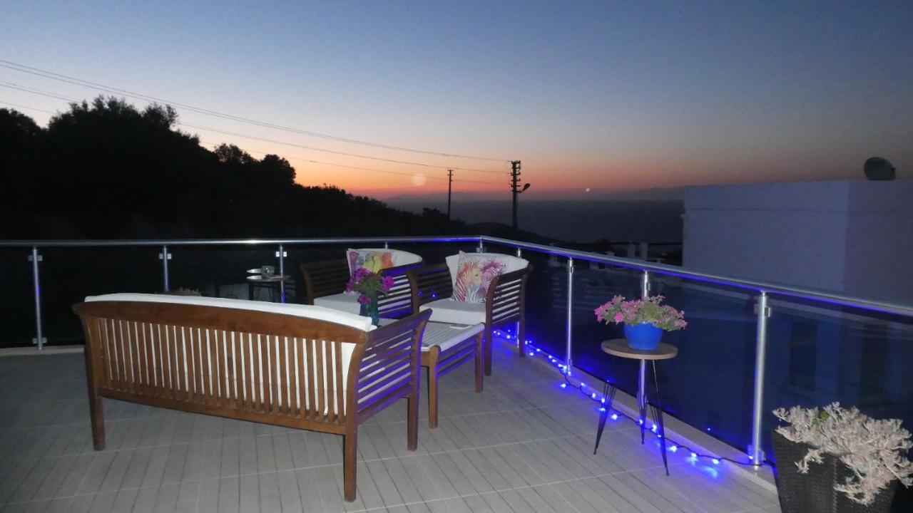 Villa Priene - Gumusluk Private Pool Bagian luar foto